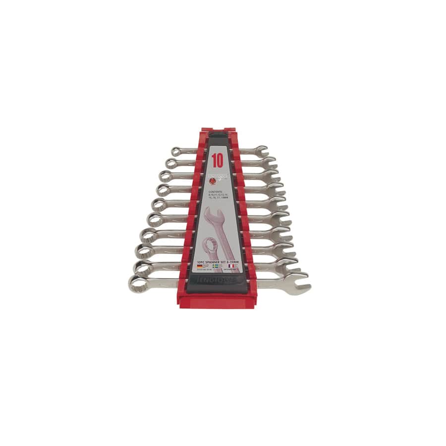 Teng TEN6510A Combination Spanner Set, 10 Piece