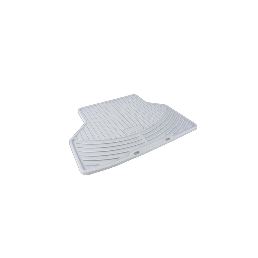 Genuine BMW 82550305181 E60 E61 Rubber Floor Mats E-60 GRAY REAR (Inc. 530xi, 530d & 525d)