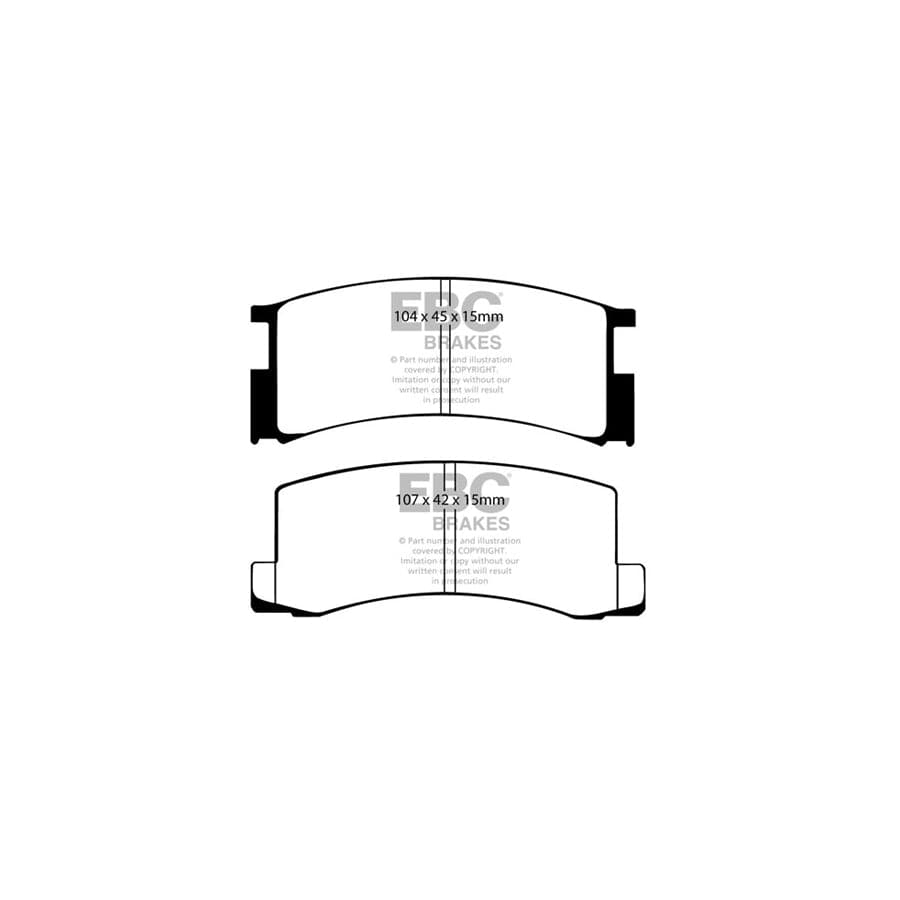 EBC PD40K1097 Lotus Toyota Ultimax Pad & Plain Disc Kit 3 | ML Performance UK Car Parts