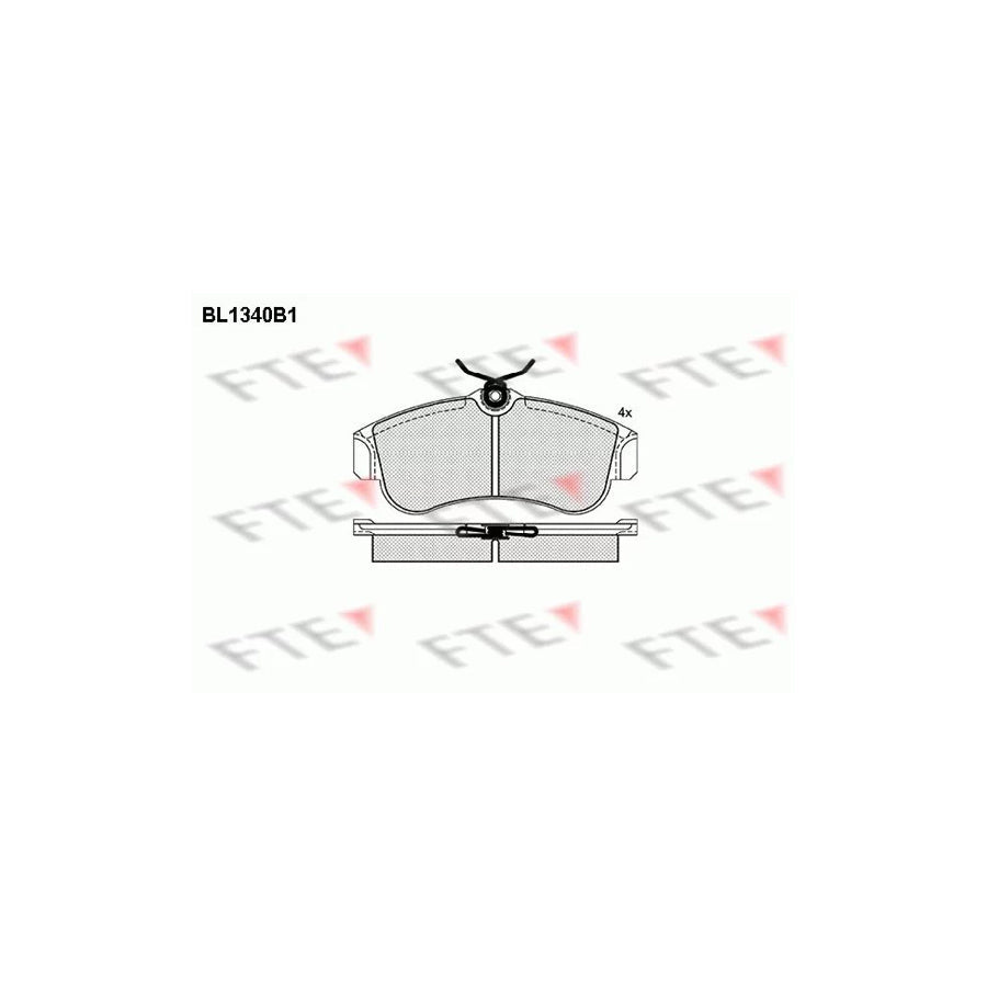 FTE 9010131 Brake Pad Set