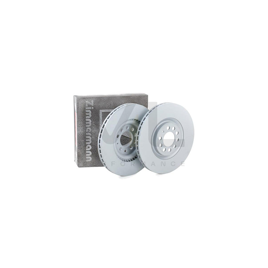 ZIMMERMANN COAT Z 100.1240.20 Brake Disc Internally Vented, Coated, High-carbon  - 1 piece