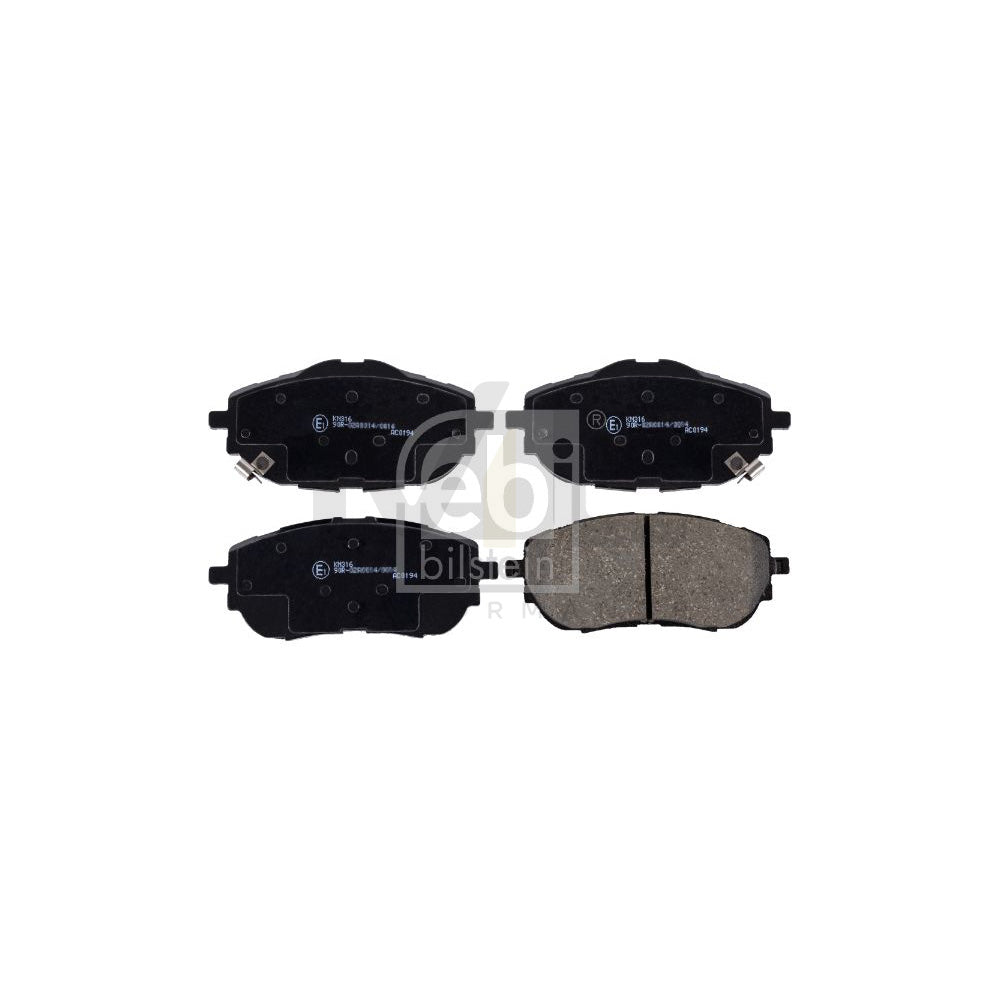 Febi Bilstein 170291 Brake Pad Set Front Axle, With Acoustic Wear Warning | ML Performance Car Parts