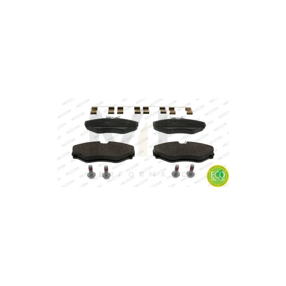 Ferodo Premier Eco Friction FDB4176 Brake Pad Set Not Prepared for Wear Indicator, With Accessories