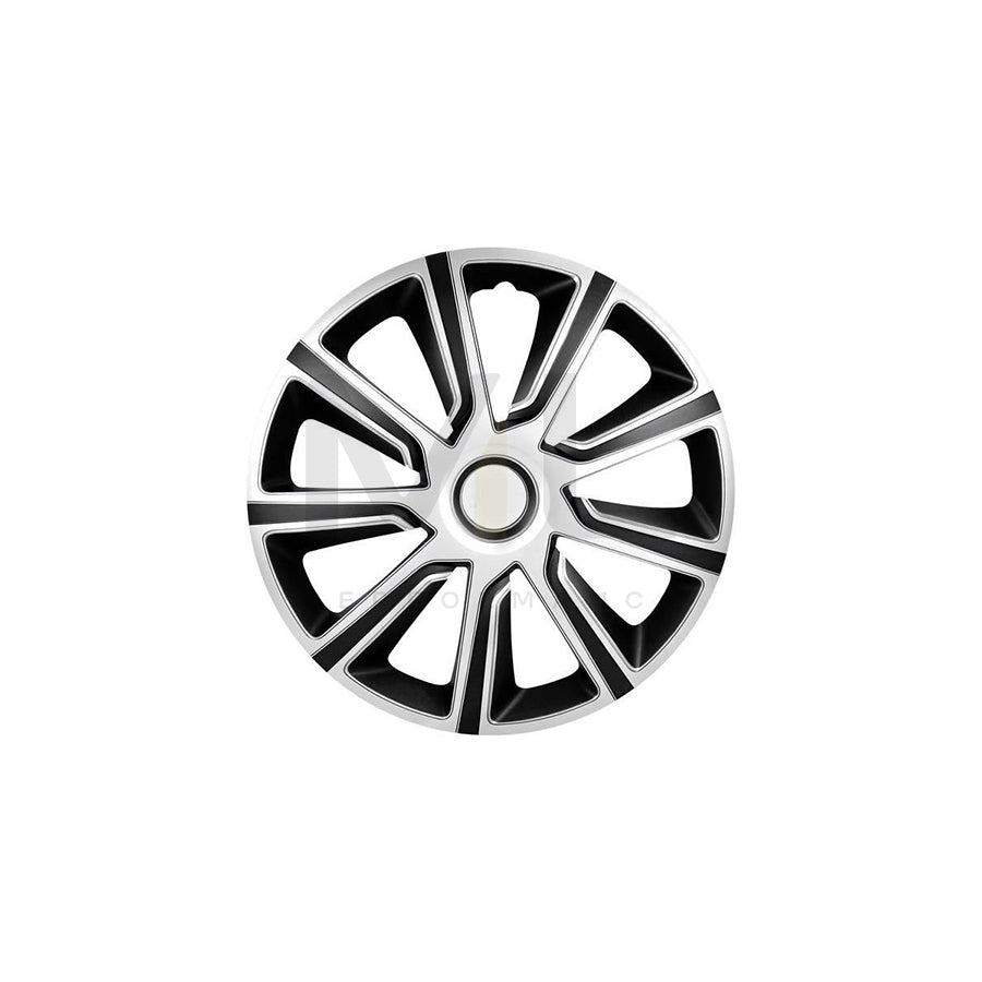 ARGO 15 COSMO SILVER BLACK Wheel trims 15 Inch Black/Silver