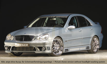 Rieger 00025204 Mercedes-Benz W203 C-Class Front Bumper 3 | ML Performance UK Car Parts