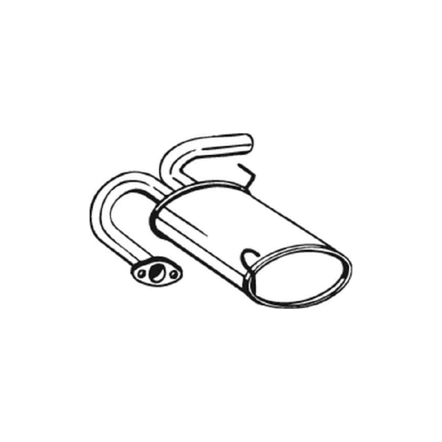 Bosal 145-191 Rear Silencer for Nissan X-Trail (T30)