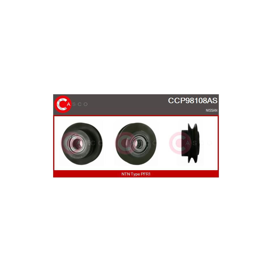 Casco Ccp98108As Pulley, Alternator For Nissan Primera