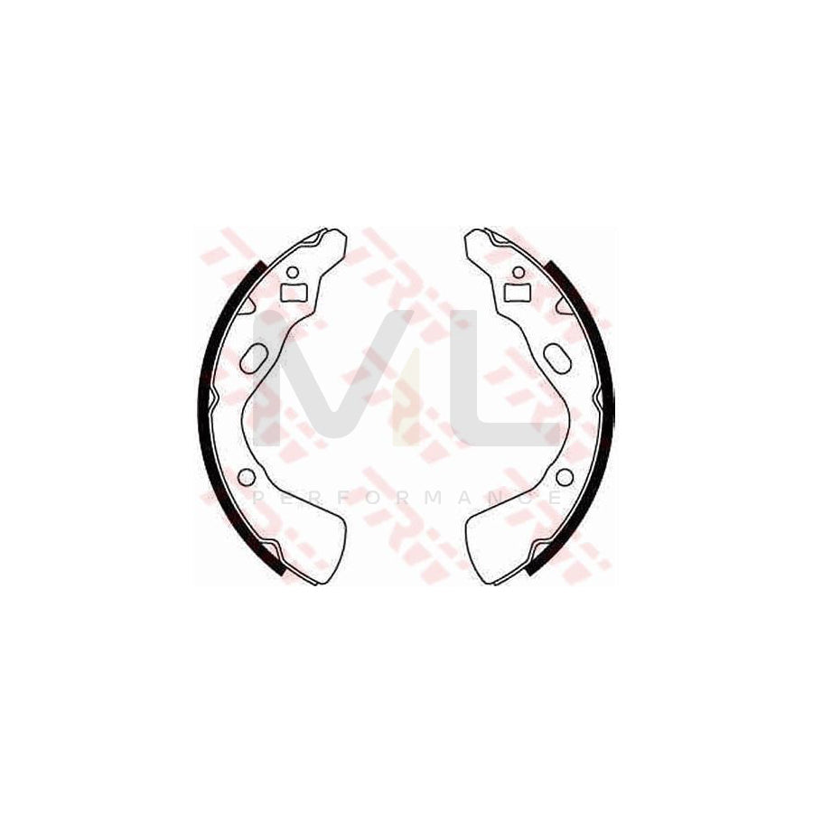 TRW GS8519 Brake Shoe Set