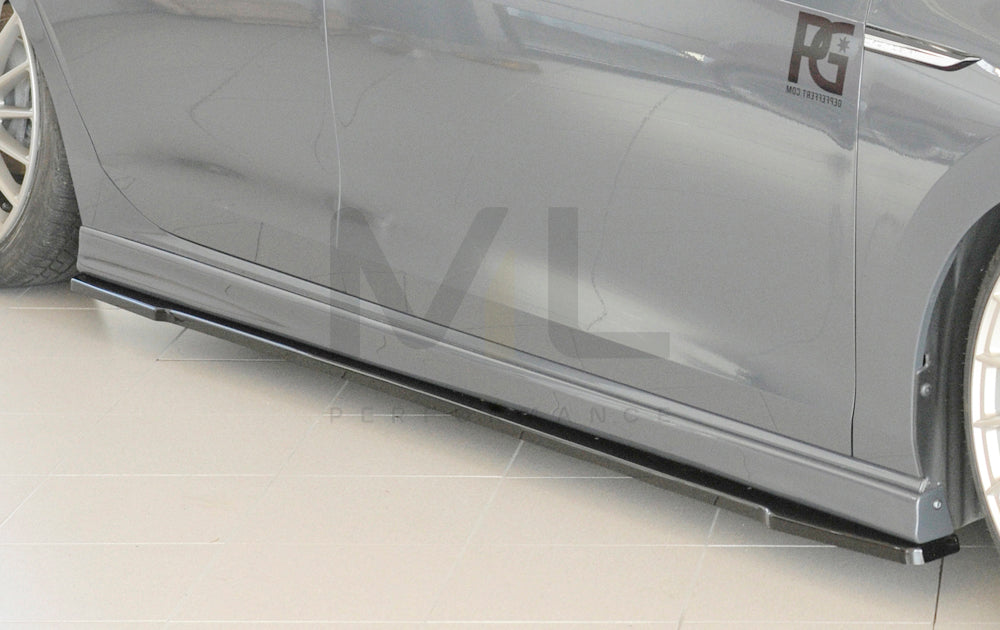 Rieger 00088212 SEAT, VW 5F Leon & Mk7 Mk8 Golf Side Skirt Splitter (Inc. Leon Cupra/FR & Mk7 Mk8 Golf GTD/GTE/GTI/R) 5 | ML Performance UK Car Parts