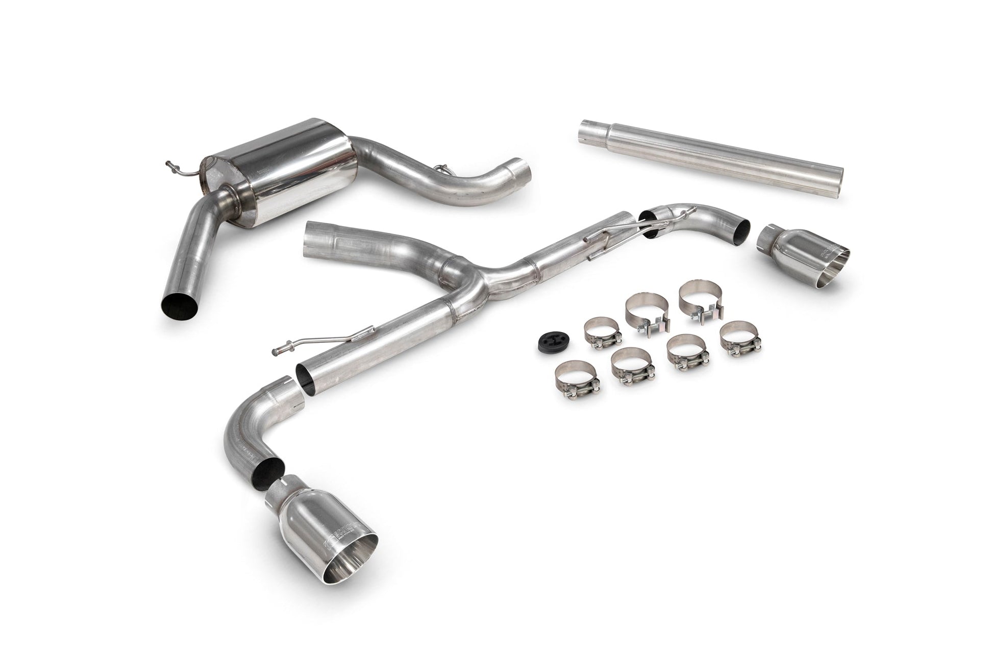 Scorpion SVW072 VW Scirocco R Resonated Predator Cat-Back System  | ML Performance UK UK