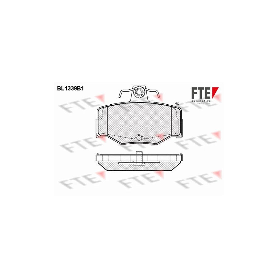 FTE 9010129 Brake Pad Set
