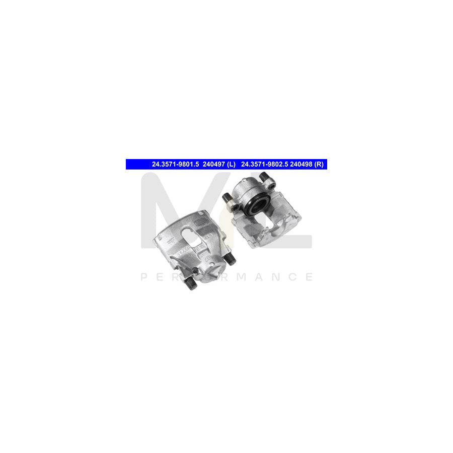ATE 24.3571-9801.5 Brake Caliper for TOYOTA AVENSIS without holder