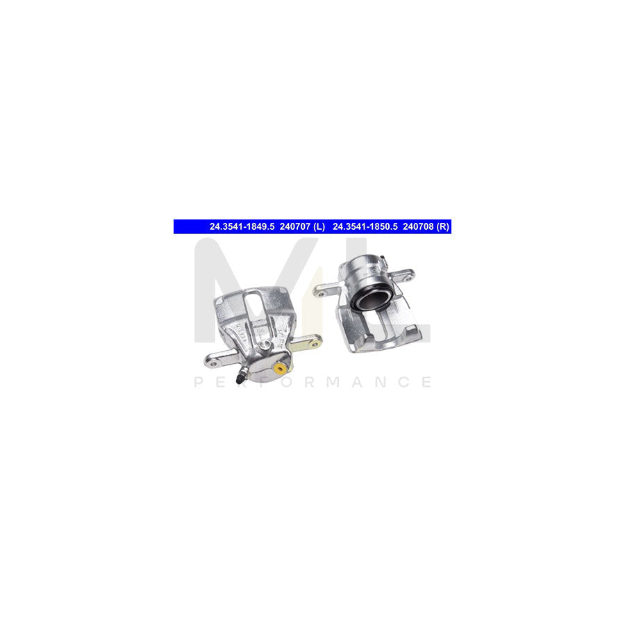 ATE 24.3541-1850.5 Brake Caliper without holder