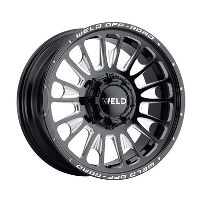 Weld W12109070500 Scorch W121 Wheel 20x9 5x139.7 ET0 BS5 Gloss Black MIL