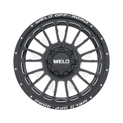 Weld W12109070500-P2 Scorch W121 Wheel 20x9 5x150 ET0 BS5 Gloss Black MIL