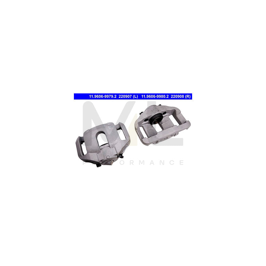 ATE 11.9606-9979.2 Brake Caliper without holder