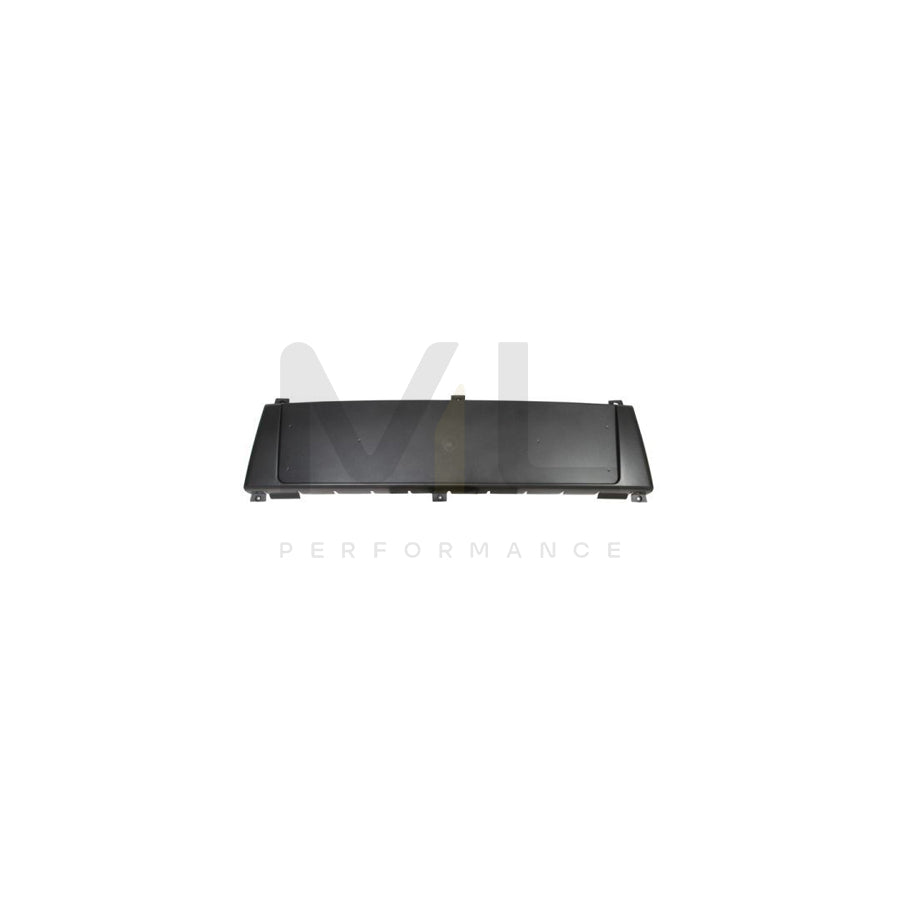 BLIC 6509-01-0028920P Number plate holder for AUDI A4 Front, Black, frameless