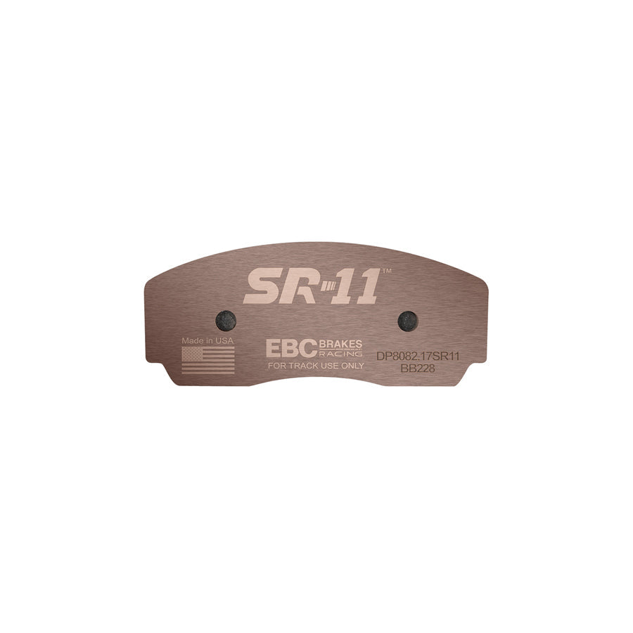 EBC DP8002.17SR11 Jaguar Marcos Noble Opel SR11 Sintered Track Front/Rear Brake Pads - Girling/TRW/AP Caliper 2 | ML Performance UK Car Parts