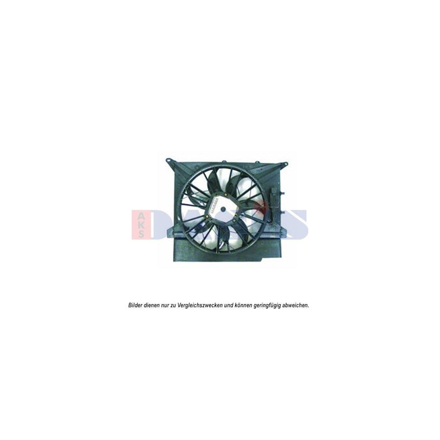 AKS Dasis 228045N Fan, Radiator for Volvo Xc90 I (C, 275)