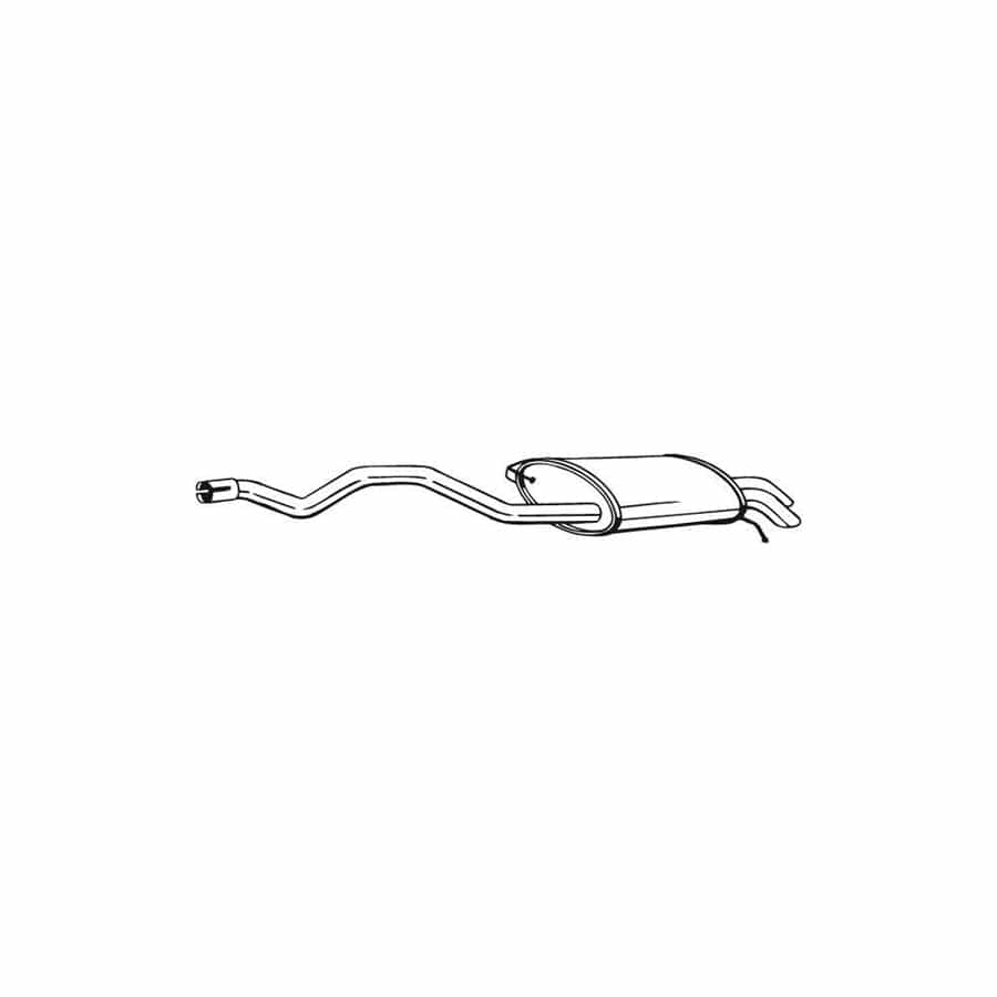 Bosal 286-479 Rear Silencer for VW Transporter