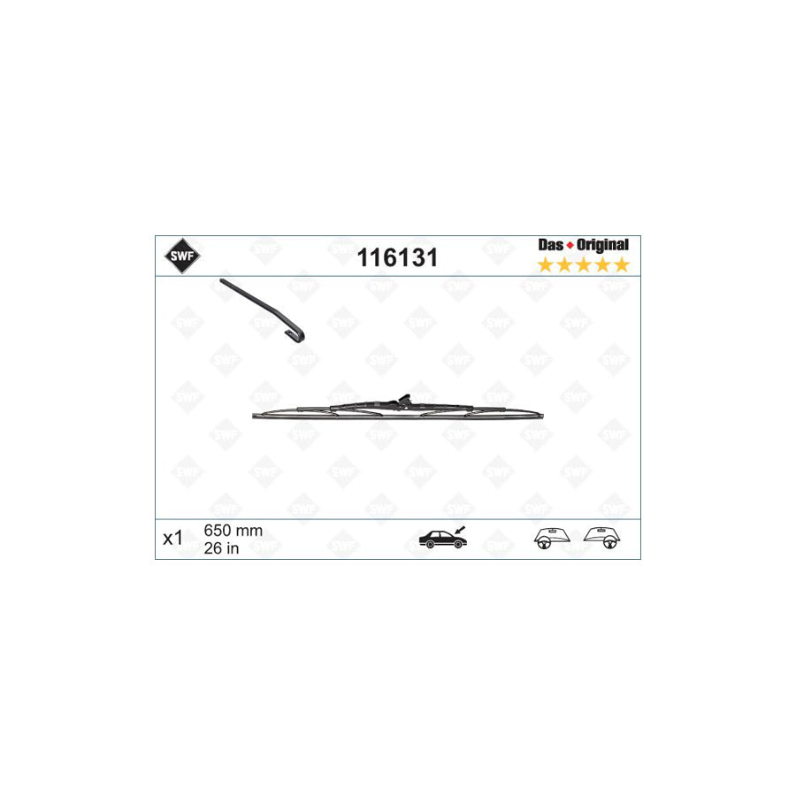 Swf Original 116131 Wiper Blade