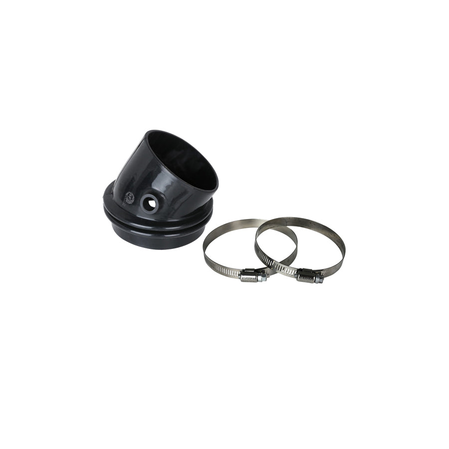aFe 59-00123 (4-3/8 IN ID to 3-7/8 IN x 30 Deg.) Elbow Reducing Coupler - Black Replacement Coupling Kit