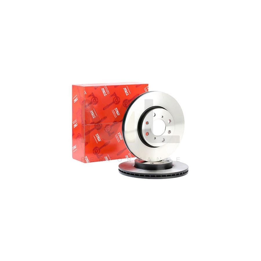 TRW DF4824 Brake Disc Vented, Painted  - 1 piece