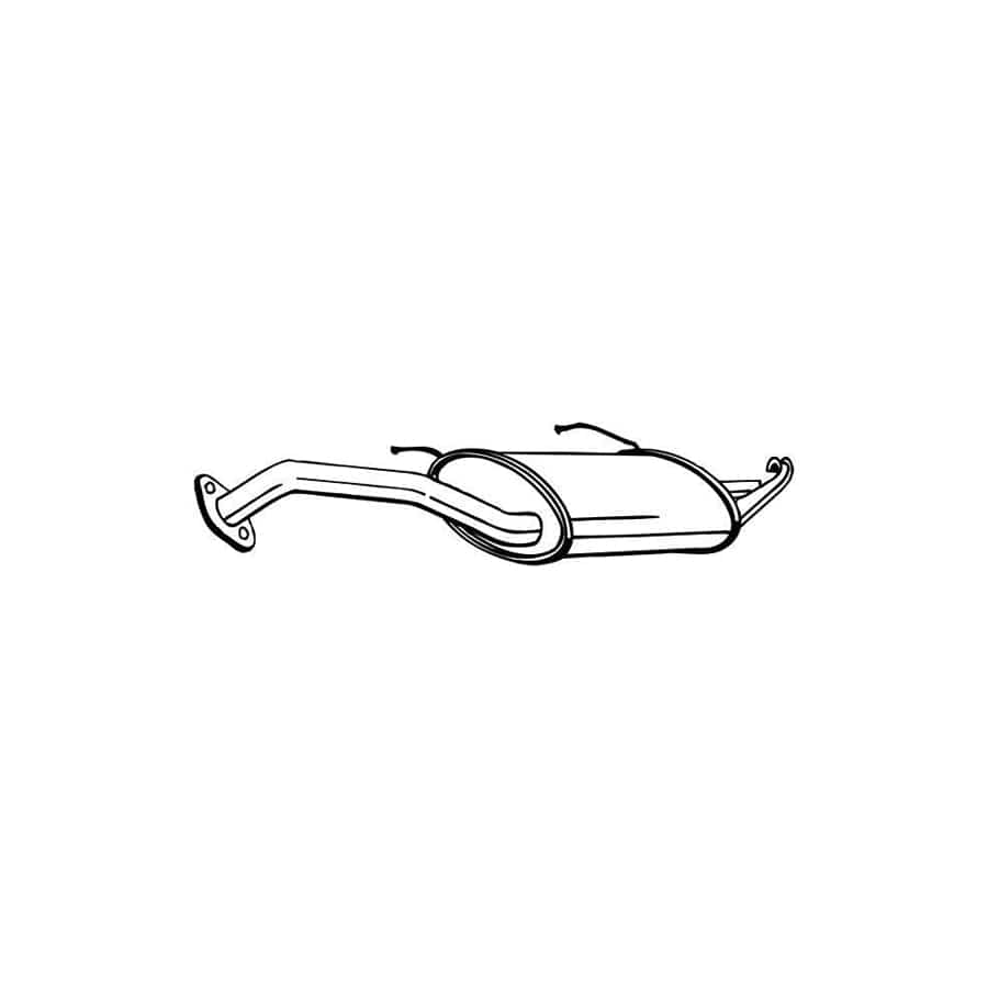 Bosal 145-389 Rear Silencer for Nissan 100Nx (B13)
