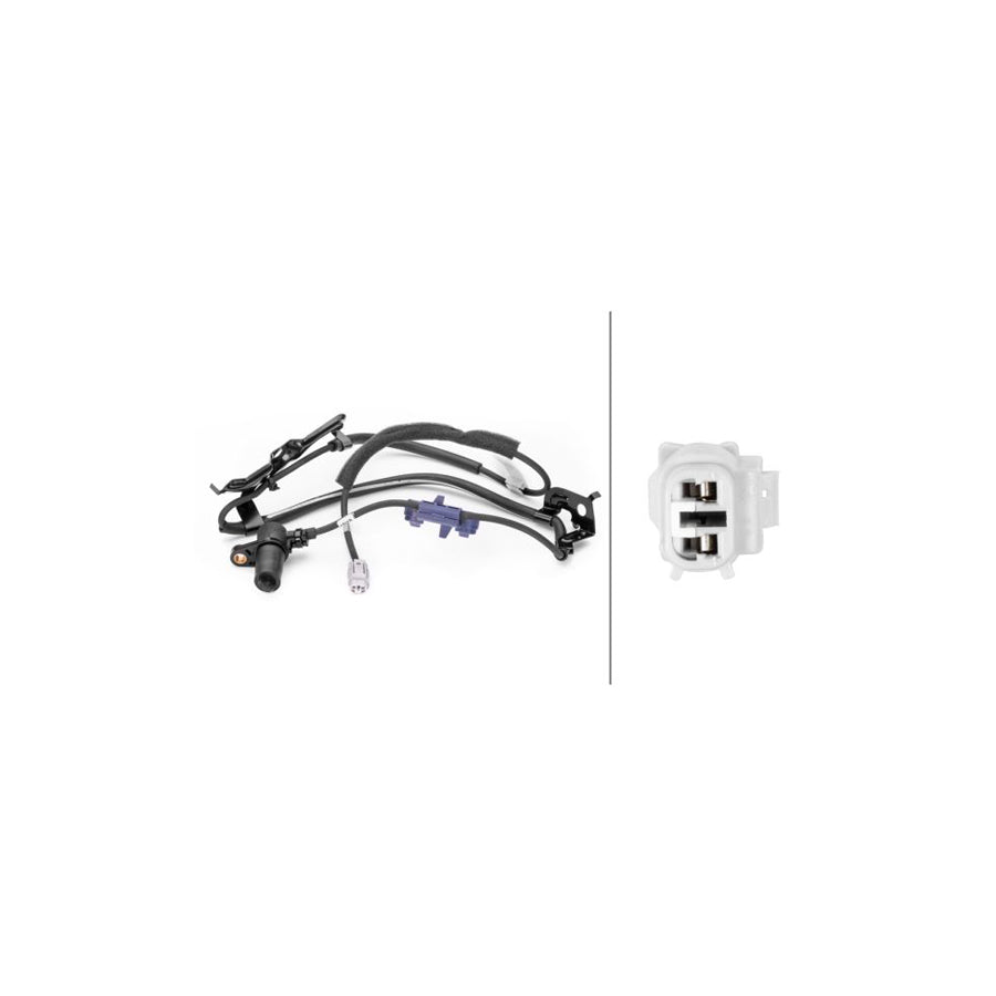 Hella 6PU 230 040-681 Abs Sensor For Toyota Sienna II (XL20)