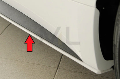 Rieger 00055486 Audi B9 F5 Side Skirt Splitter (A5 & S5) 8 | ML Performance UK Car Parts