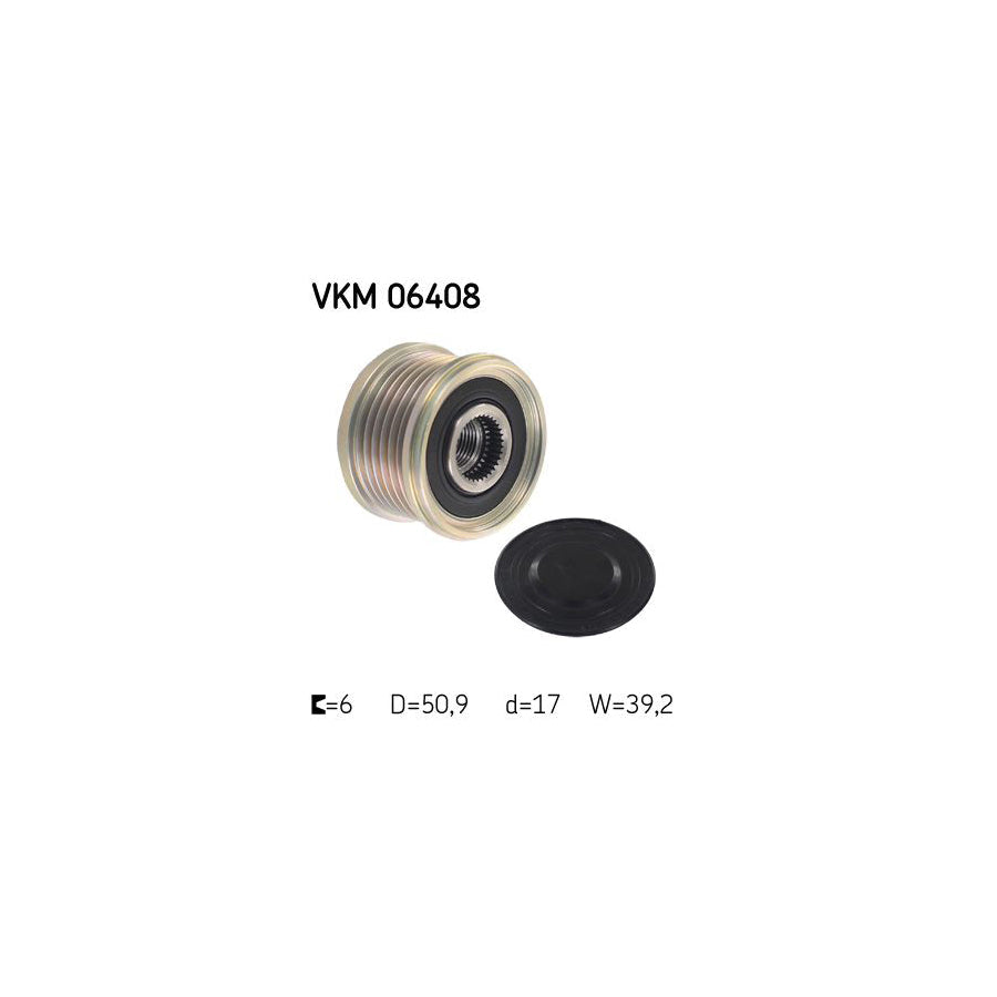 Skf Vkm 06408 Alternator Freewheel Clutch