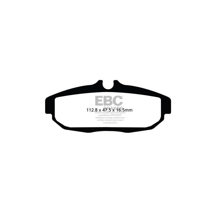 EBC PD13KR208 Ford Mustang Yellowstuff Rear Brake Pad & GD Disc Kit 2 | ML Performance UK Car Parts