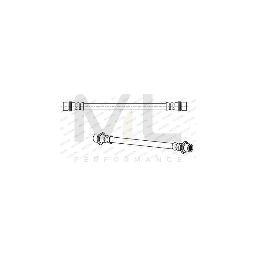 Ferodo FHY2700 Brake Hose 225Mm, F 10X1
