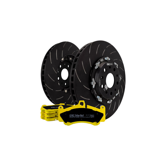 EBC P2DK056Y Mercedes-Benz W176 C/X117 X156 Front Kit Yellowstuff Pads & 2-Piece Fully-Floating Discs - TRW Caliper 1 | ML Performance UK Car Parts