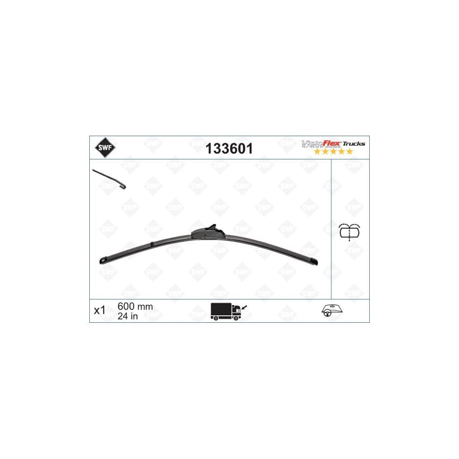 Swf Visioflex Trucks 133601 Wiper Blade