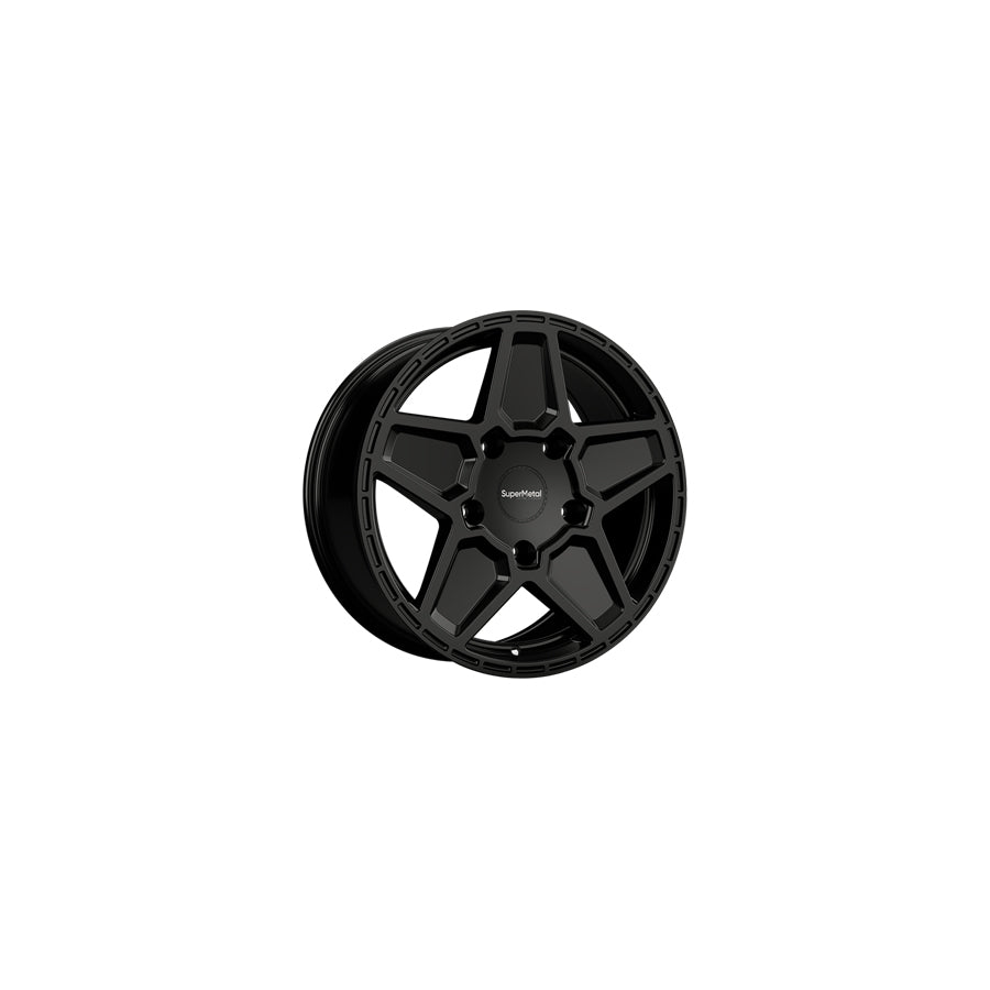 SuperMetal Rocket 9x20 ET45 38222 Gloss Black Wheel