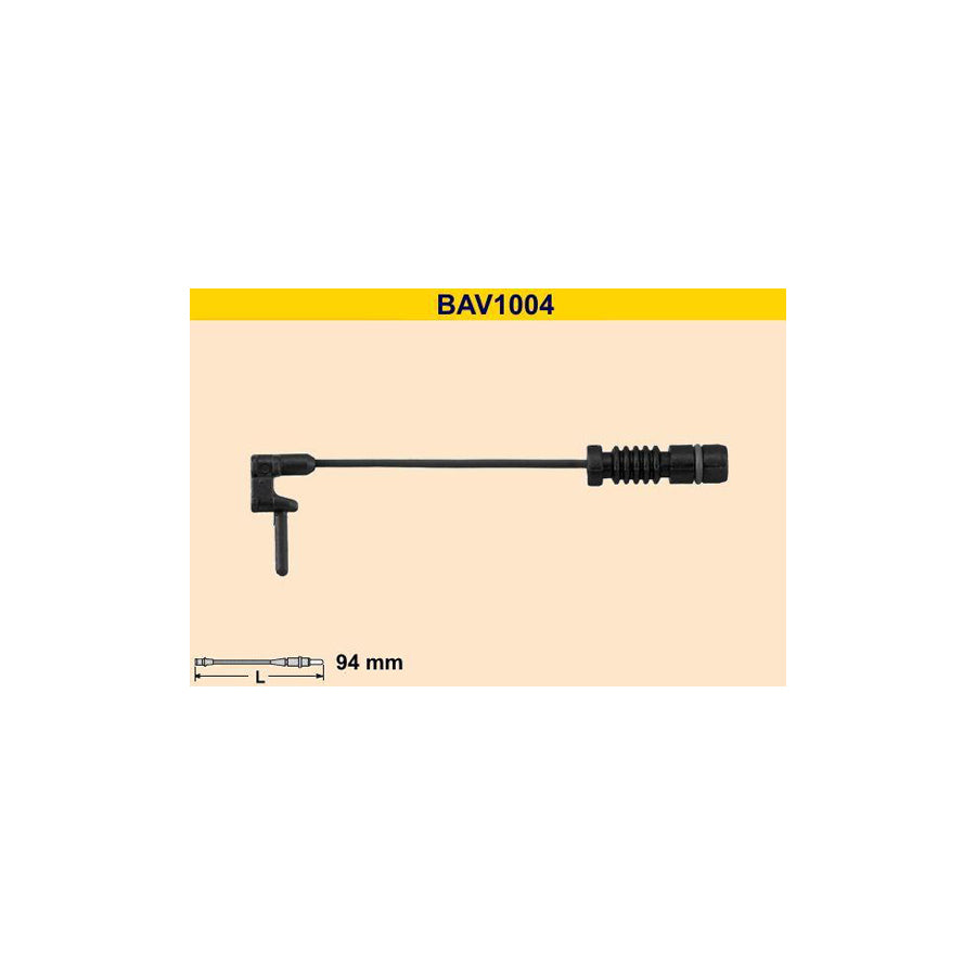Barum Bav1004 Brake Pad Wear Sensor