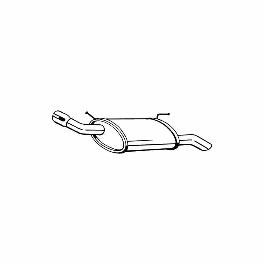 Bosal 145-331 Rear Silencer for Nissan X-Trail (T31)
