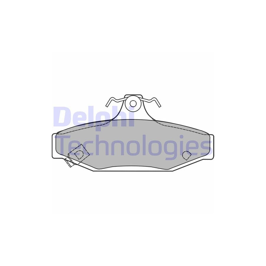 Delphi Lp1420 Brake Pad Set