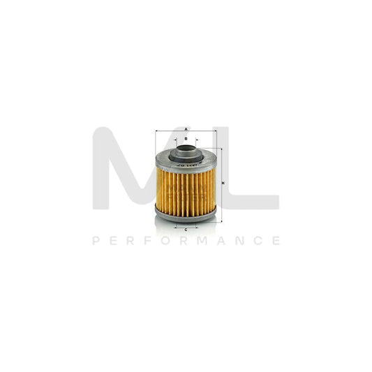 MANN-FILTER MH 67 Oil Filter Filter Insert