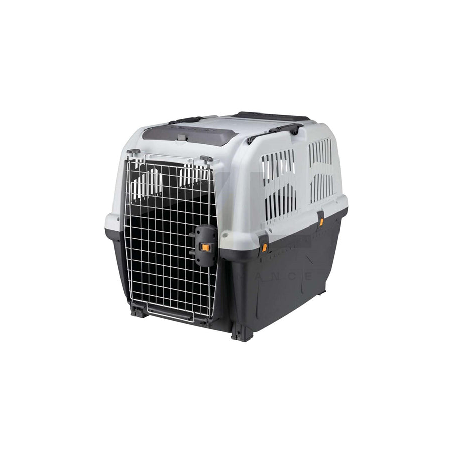 JOLLYPAW 7721812 Dog carrier Metal, Plastic, Size: M, Colour: Dark Grey, Light Grey