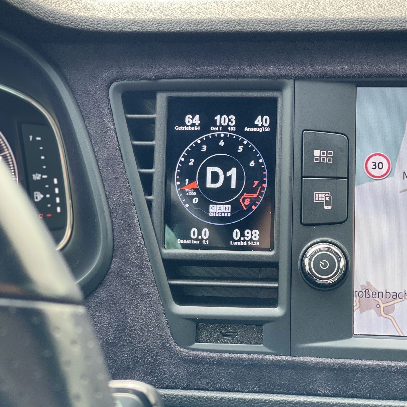 Canchecked MFD28 Gen 2 - 2.8" Display Seat Leon / Cupra 5F