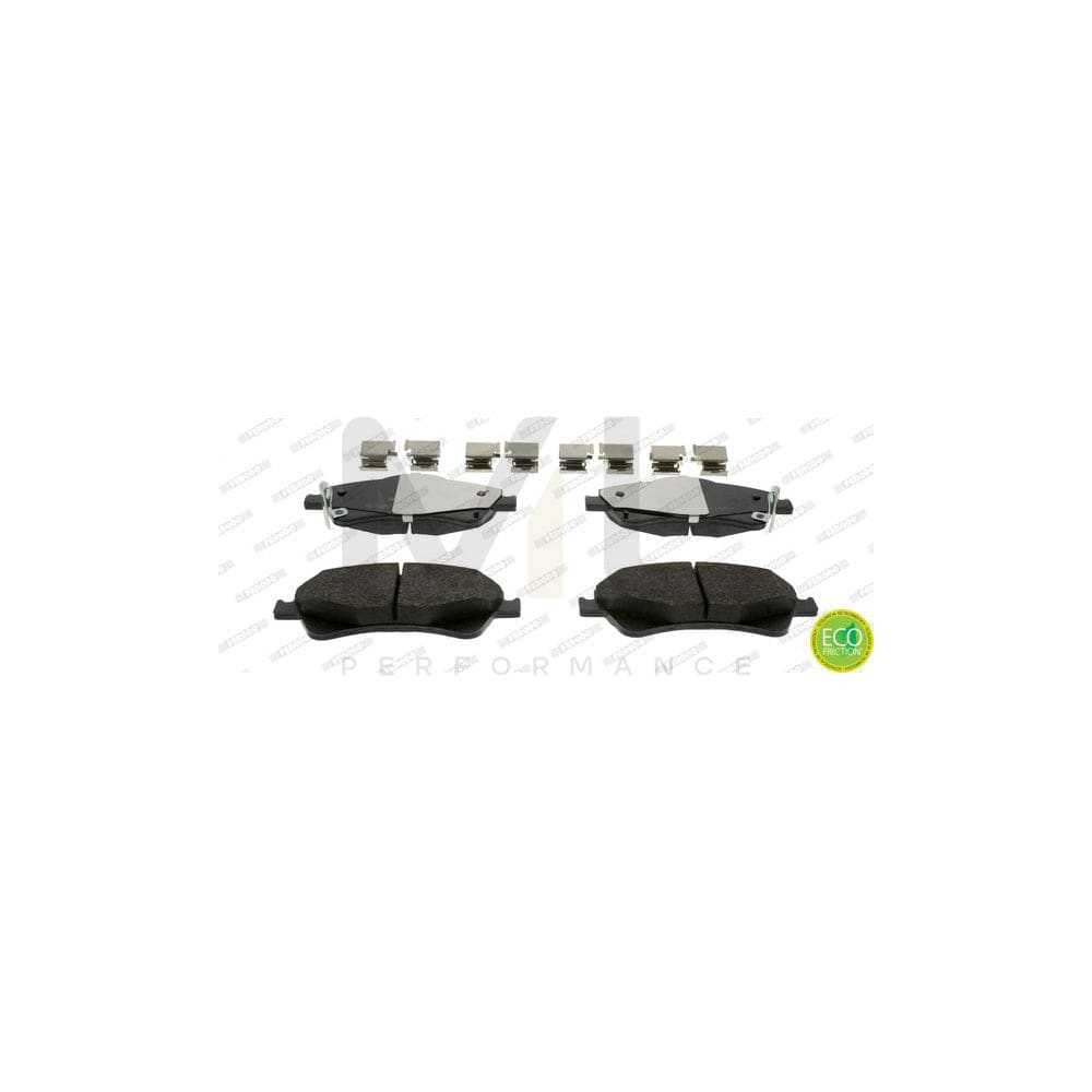 Ferodo Premier Eco Friction FDB4326 Brake Pad Set With Acoustic Wear Warning, With Accessories