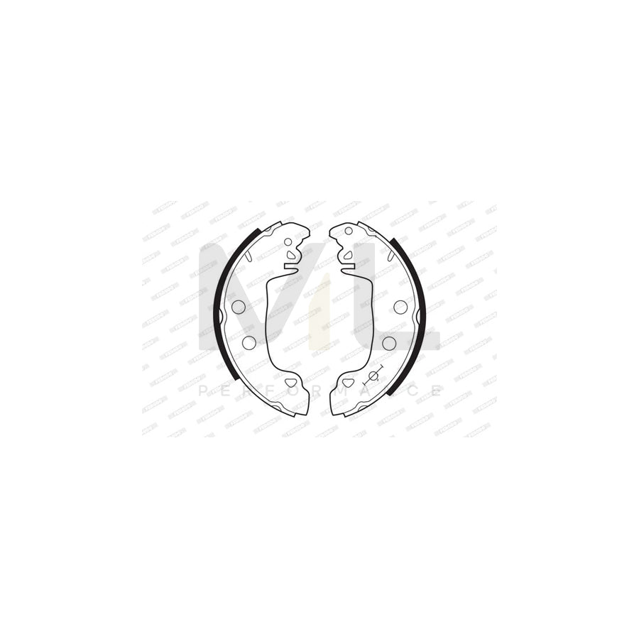 Ferodo Premier FSB333 Brake Shoe Set With Accessories