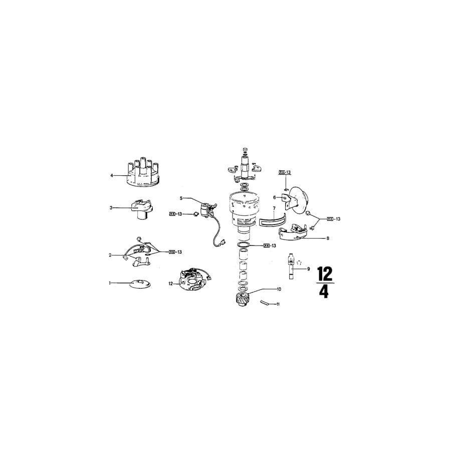 Genuine BMW 12111360012 Pulse Generator (Inc. 3.0Si, 3.0CSiL & 3.0CSi)