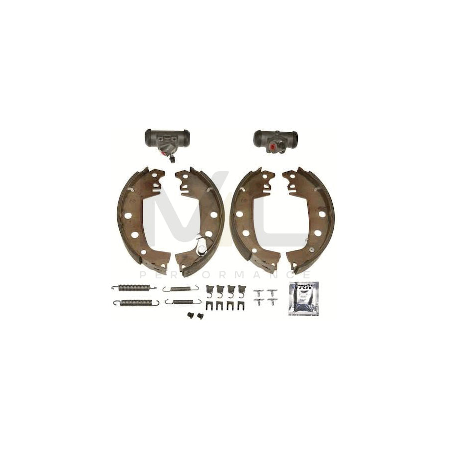 TRW Brake Kit BK1005 Brake Shoe Set with wheel brake cylinder