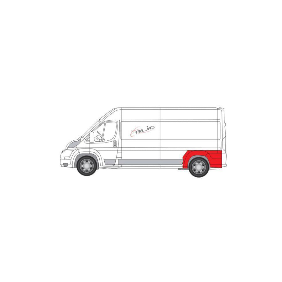 Blic 6504-03-2097593K Wheel Arch Liner