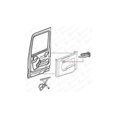 Covind 943/172 Door Handle