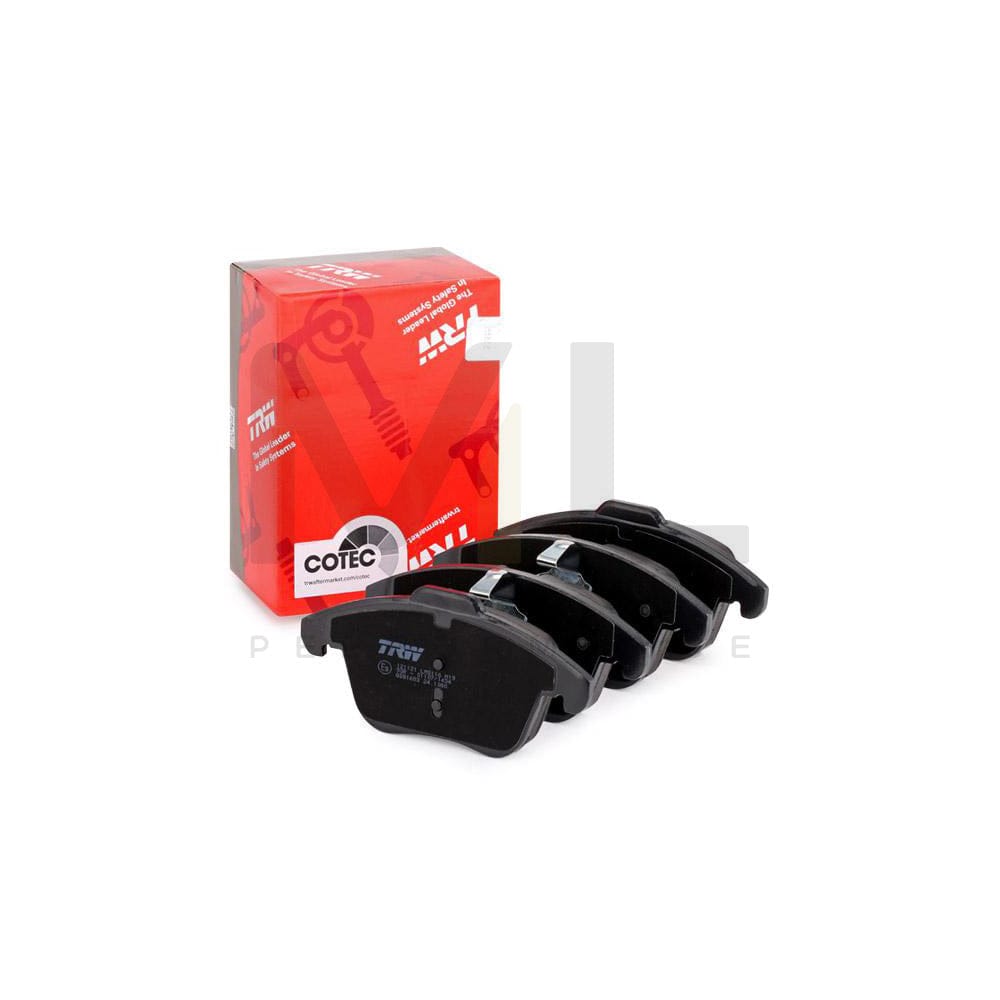 TRW Cotec Gdb1683 Brake Pad Set Not Prepared For Wear Indicator