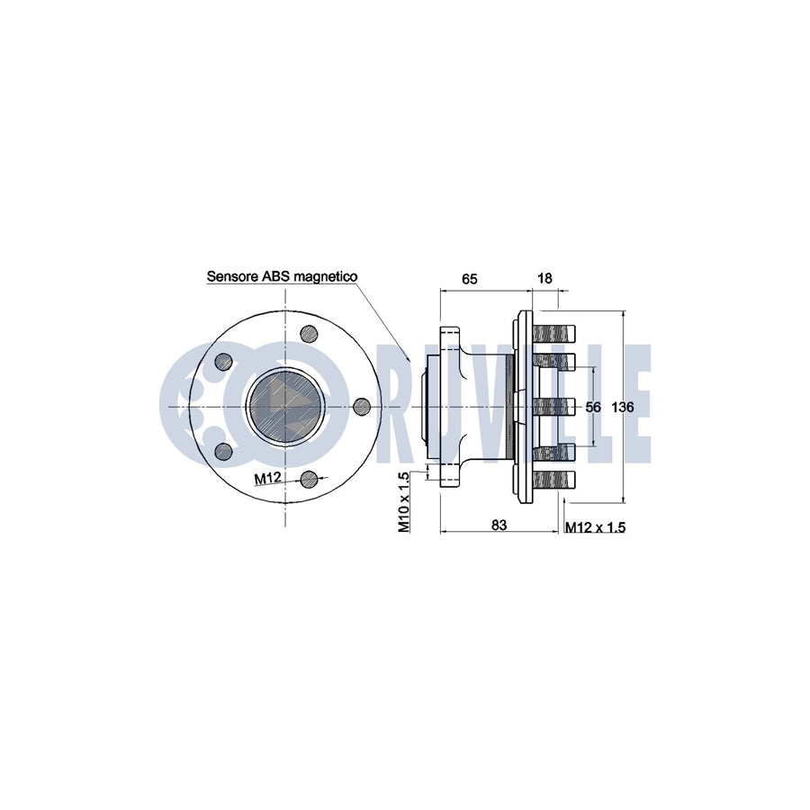 Ruville 985526 Axle Bush